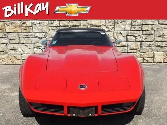 1974 chevrolet corvette 40900 miles red convertible 4-speed