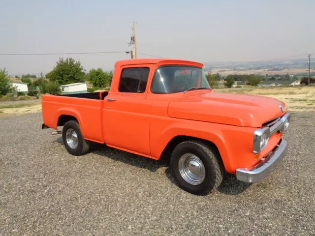 1958 ford f100 factory short wide bed 2wd swb 351c c6