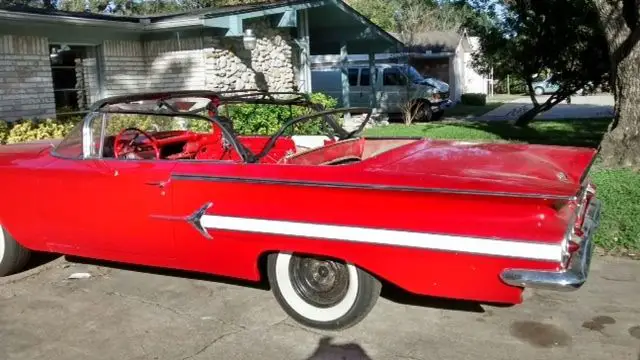 1960 chevy impala convertible