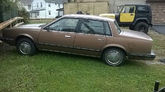 1985 chevy celebrity--bronze