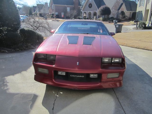 1990 cheve camaro z28 iroc