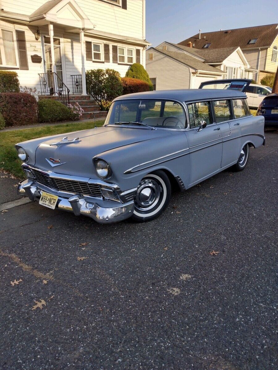 1956 chevrolet bel air brown rwd automatic beauville