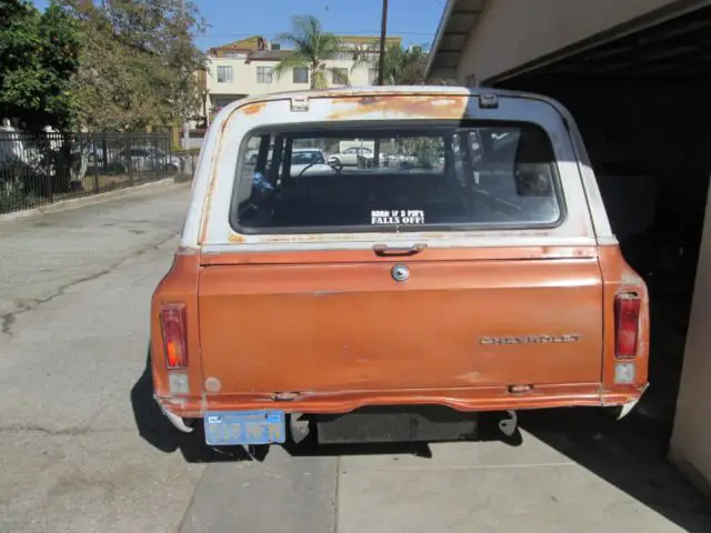 1970 chevy c10 396 big block california suburban 2wd all original nr