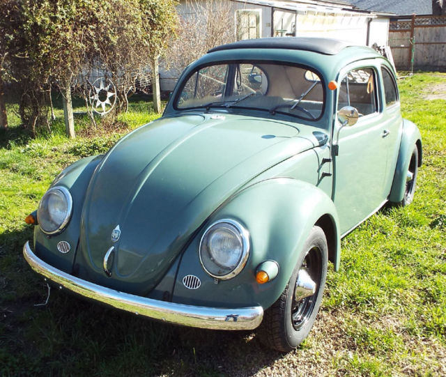 1957 volkswagen vw oval window ragtop