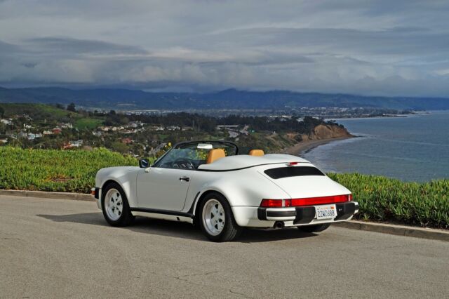 1989 porsche 911 speedster: 3,767 original miles, 100% original, 2 so-cal owners