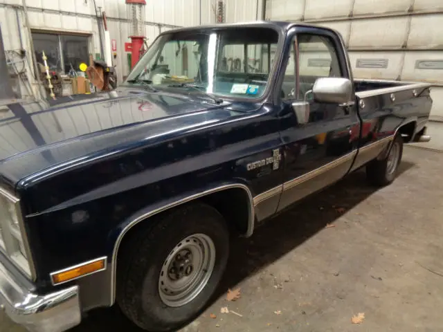 chevrolet: chevy truck c-10 custom deluxe automatic 1986
