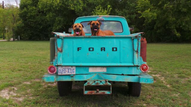 1962 ford f 250 custom cab 4x4 high boy, right off a texas farm