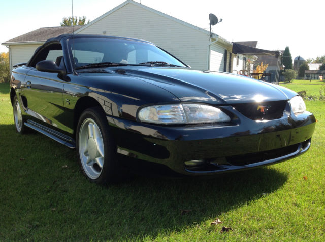 1994 ford mustang gt convertible with only 8000 original miles