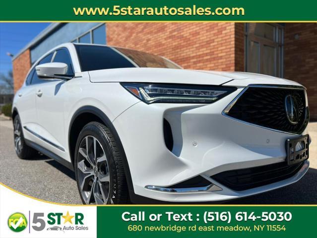 2022 acura mdx technology package
