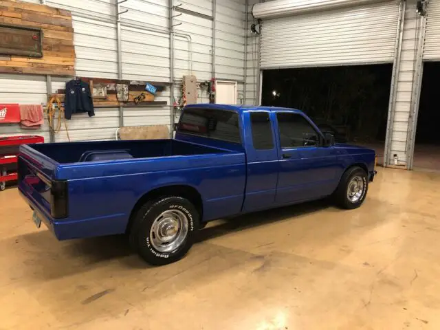 1992 chevy s10 cobalt blue 383 stroker pro street truck built right