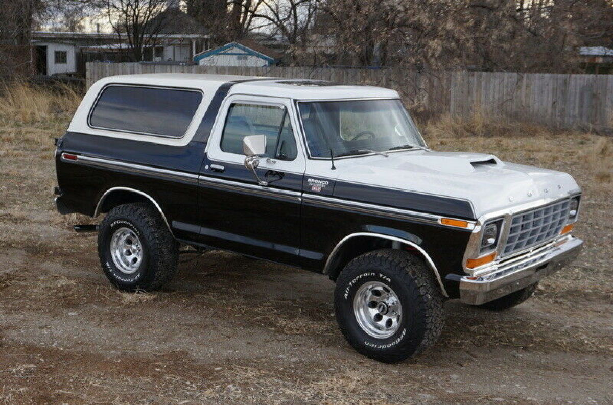beautifully restored 1979 ford bronco ranger xlt 4x4, 460 big block v8