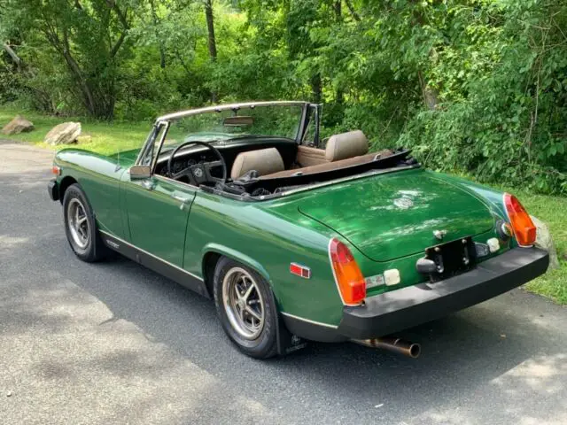 1979 mg midget mkiii convertible 1500 cc green great driver no reserve