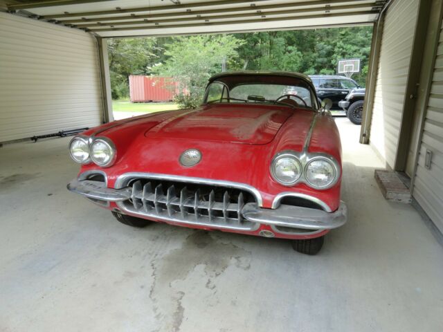 1958 corvette restoration project car c1 ncrs needs 1959 1960