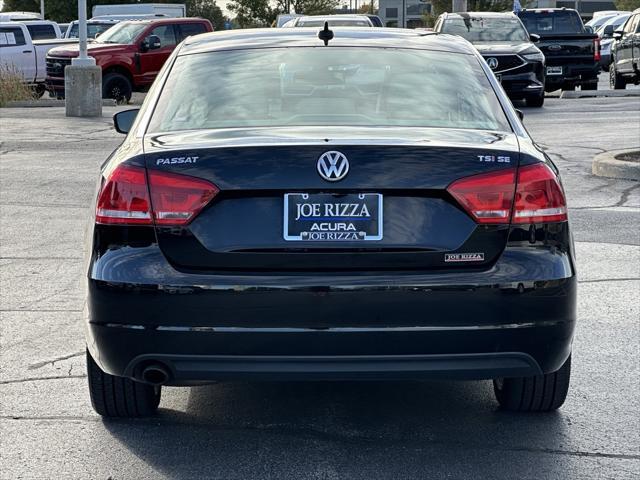2014 volkswagen passat 1.8t auto se w/sunroof & nav
