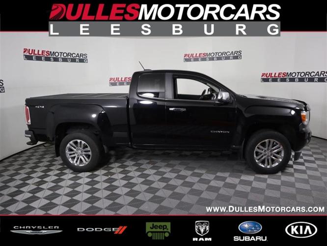 used 2015 gmc canyon 4x4 extended cab slt leesburg, va 20175 for sale in leesburg, virginia