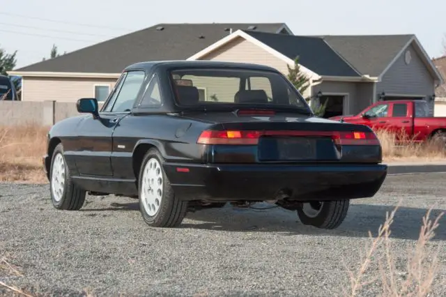 1991 alfa romeo spider veloce automatic