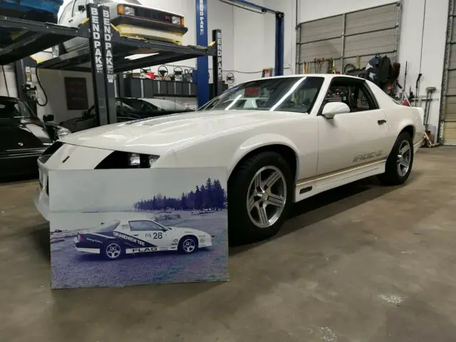 1988 chevrolet iroc z-28 camaro players car gm factory built race car a4u rare