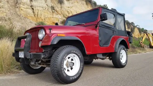 1980 jeep cj5 4x4 77,000 original miles 100% rust free california jeep $5,900