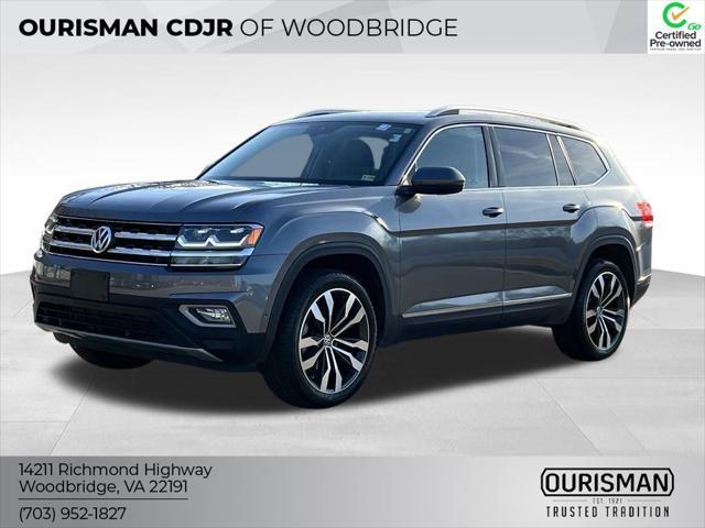 2019 volkswagen atlas 3.6l sel premium