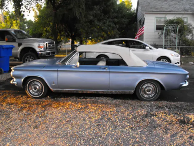 chevrolet corvair monza spyder convertible