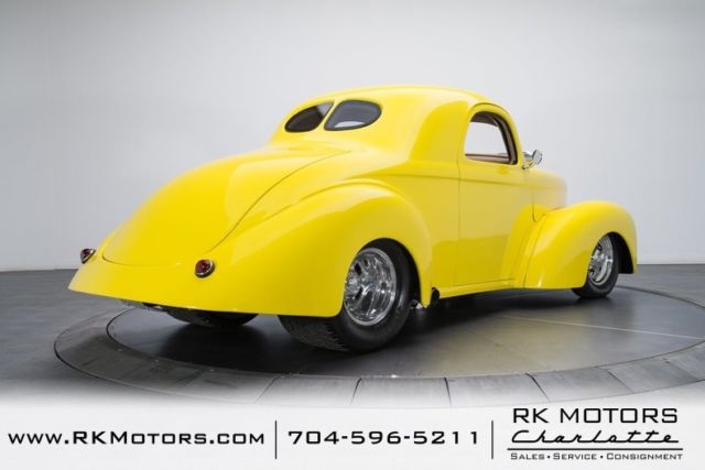 1941 willys coupe yellow coupe 355 v8 4 speed automatic