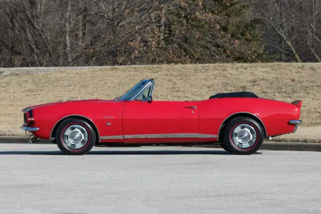 1967 chevrolet camaro rs/ss convertible numbers matching drivetrain