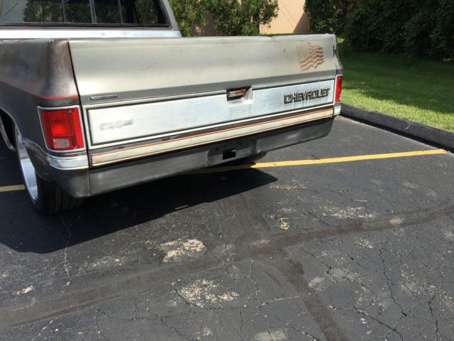 1987 chevrolet r10 silverado short bed 350 fuel injected original paint no rust