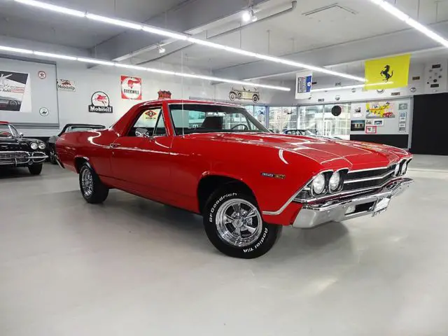 1969 chevrolet el camino factory ac car frame off restoration, automatic pwr all