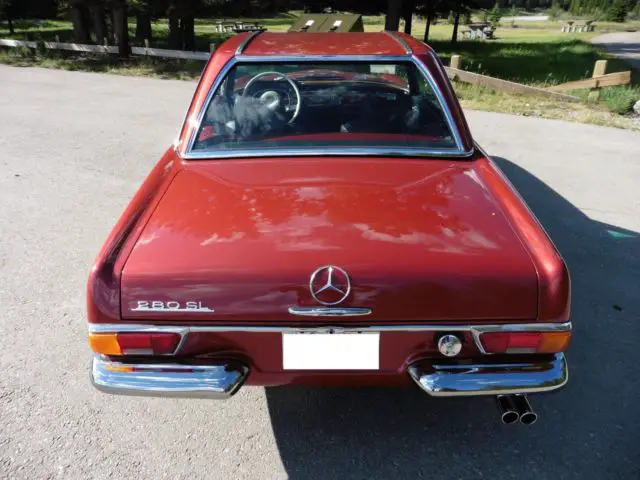 1970, 280 sl, zf 5 speed gearbox