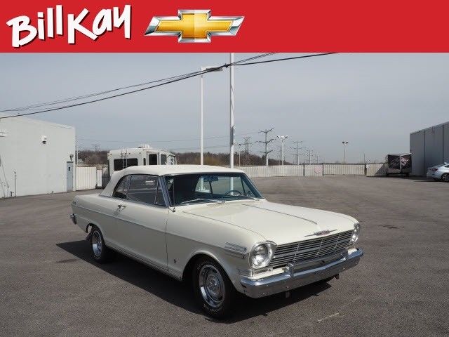 1962 chevrolet nova 12261 miles white coupe automatic