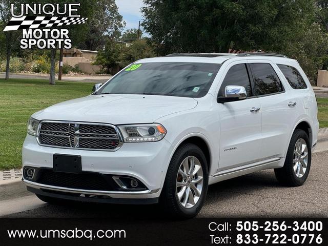 2020 dodge durango citadel