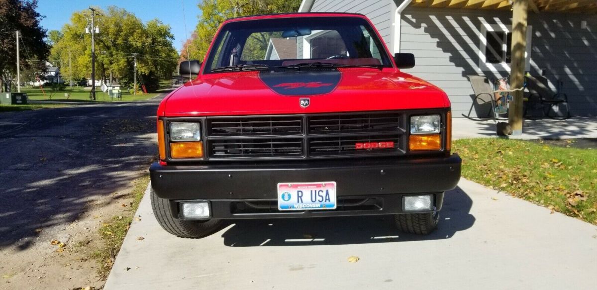 1989 dodge dakota convertible frame off restoration pickup red rwd automatic