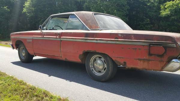 1965 plymouth sport fury factory big block 383 4 spd bucket seats
