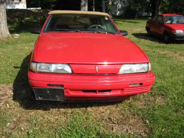 1991 pontiac sunbird convertible 94k very clean and solid inside and out