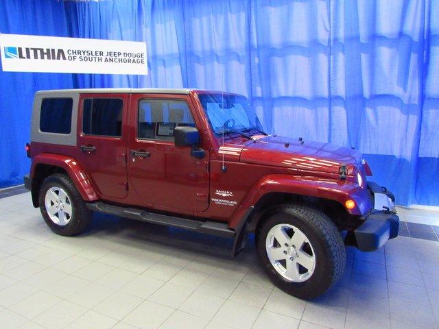 used 2009 jeep wrangler 4wd unlimited sahara anchorage, ak 99515 for sale in anchorage, alaska
