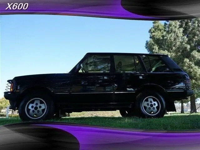 1991 land rover range rover, black with 159,189 miles available now!