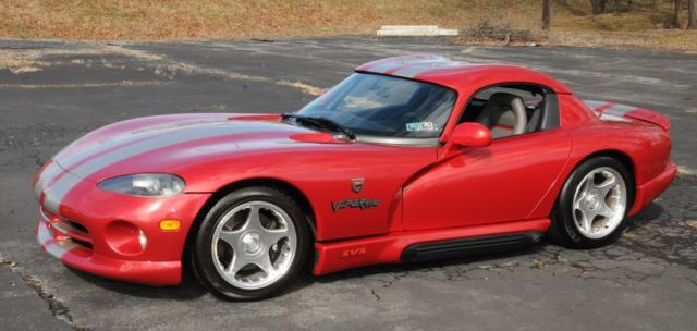 1993 dodge viper rt/10 removable hard top 6 speed low production low miles
