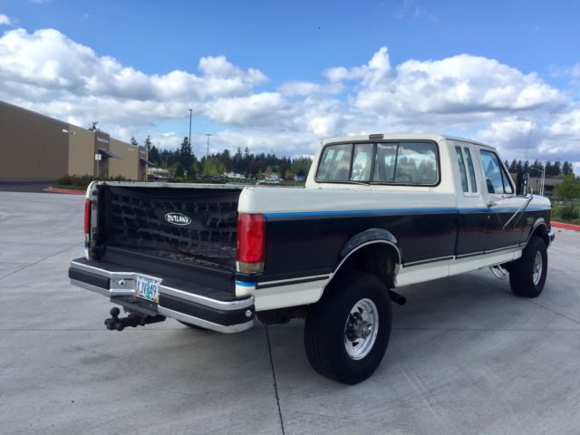 1989 ford f-250 xlt lariat 4x4 low miles no rust extended cab