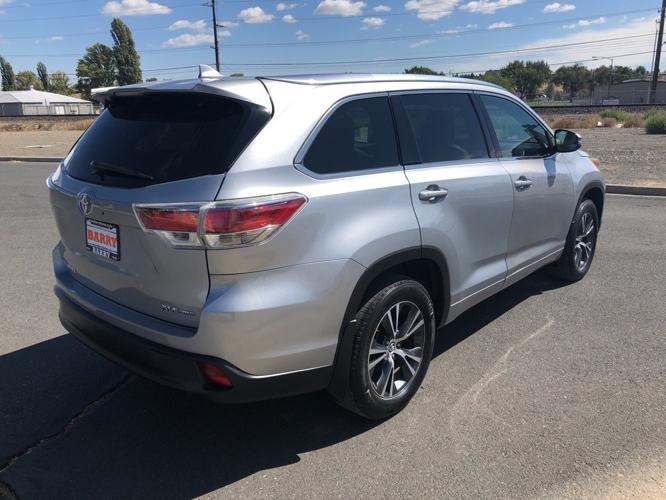 used 2016 toyota highlander xle v6 ephrata, wa 98823 for sale in ephrata, washington