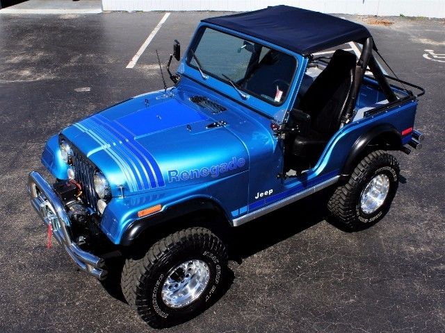 1979 jeep cj5 renegade 1 miles blue v8 mamual