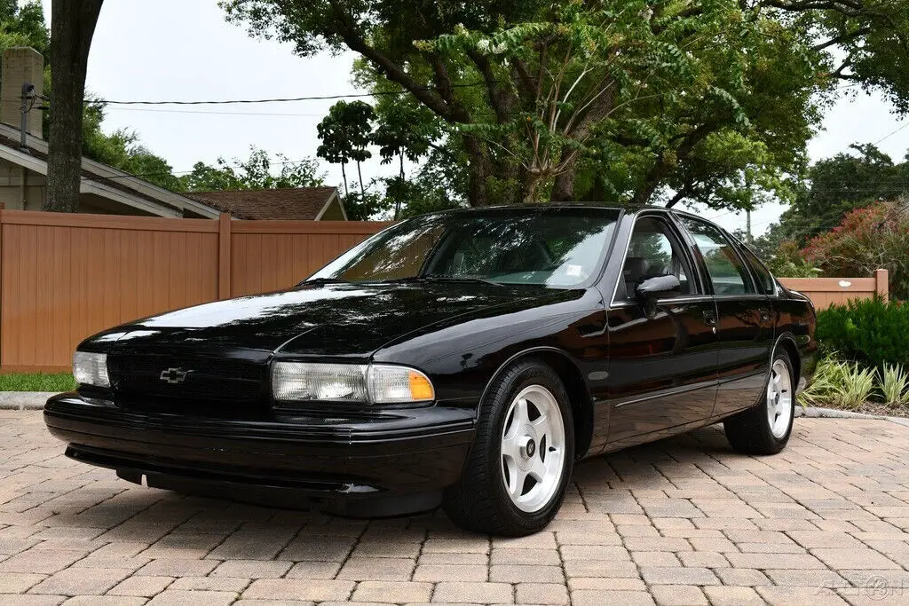1994 chevrolet impala ss 5.7l v8 automatic rwd low miles leather clean carfax
