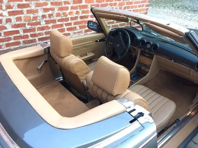 mercedes-benz 380sl automatic 2-door convertible hardtop / soft top runs great