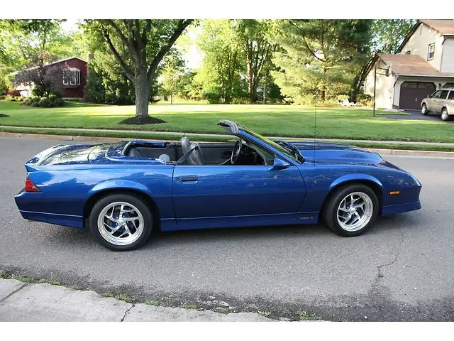 1989 camaro z28 convertible zz4 crate motor aluminum angle port heads
