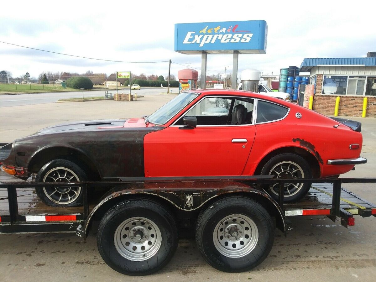 1972 datsun 240z / 260z / 280z sportscar yellow rwd manual 240z