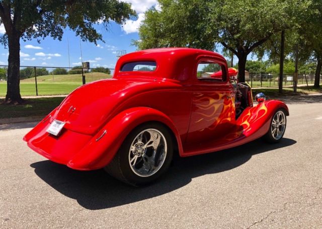 1934 ford street rod custom 3 windowy