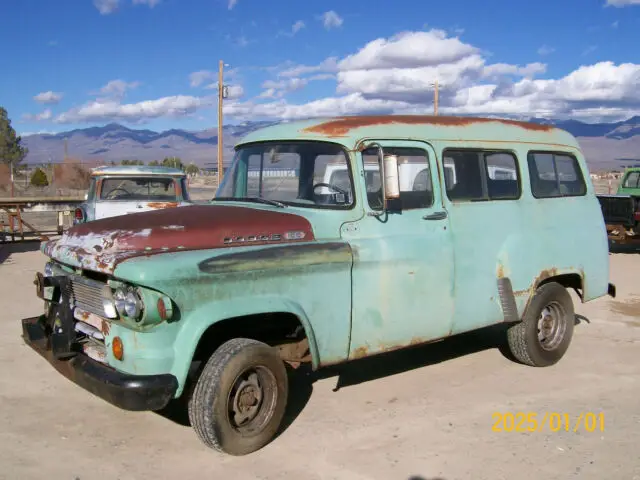 1963 dodge town panel truck, very rare, factory side windows, did i say rare???