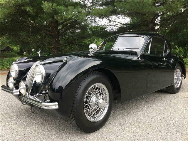 1954 jaguar xk 120 fixed head coupe 0 miles black 6 cylinder manual