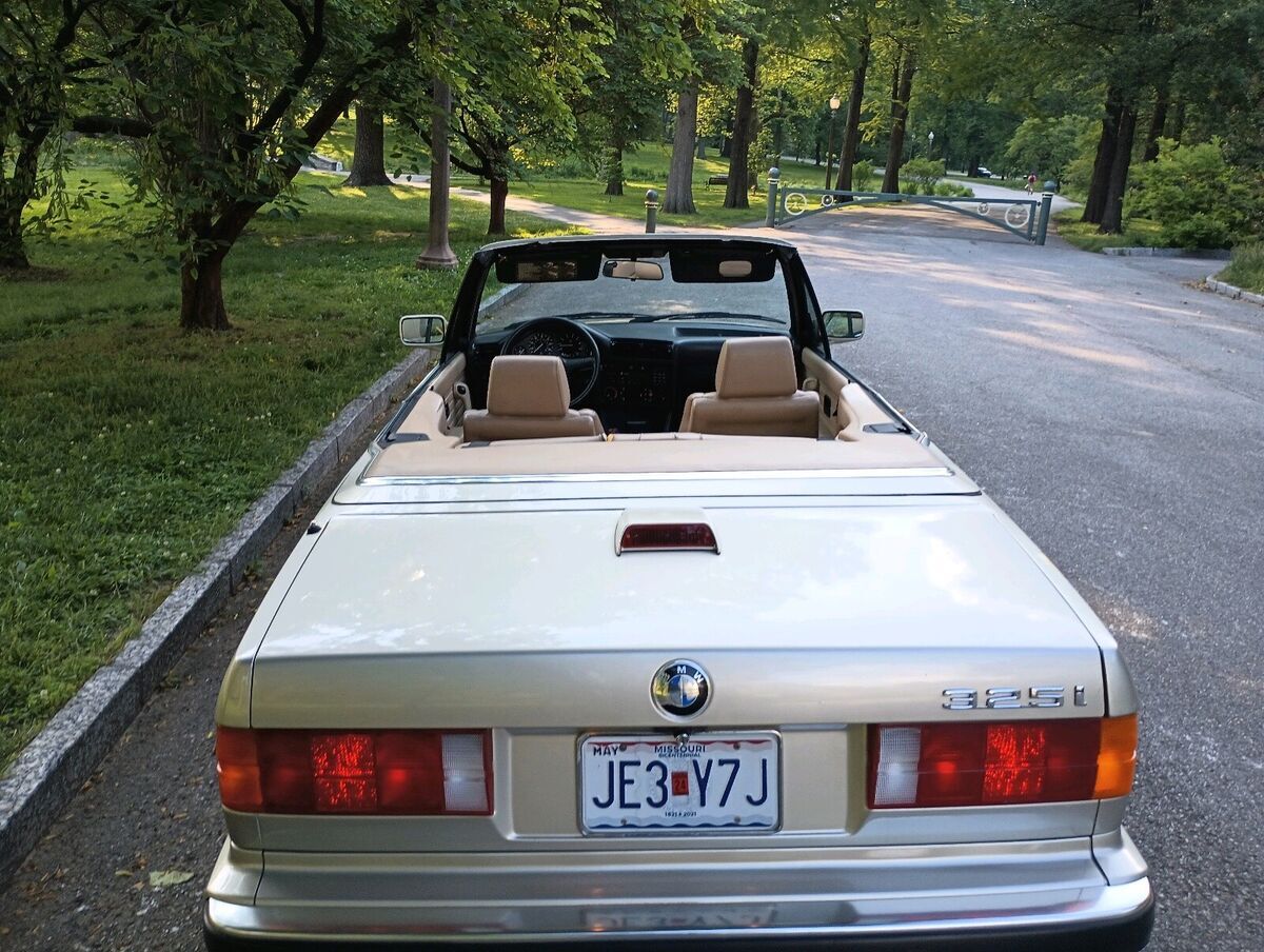 1988 bmw 325i convertible brown rwd automatic i automatic