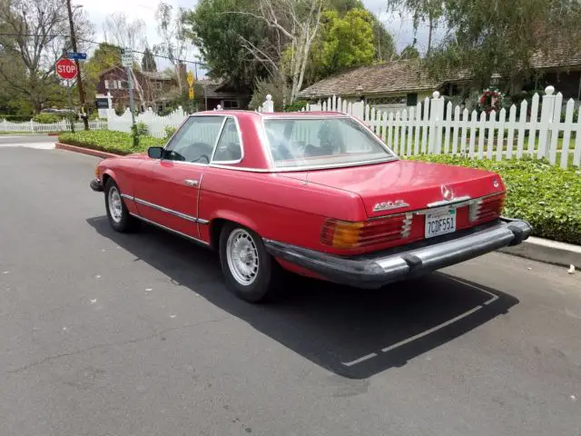 1975 mercedes benz 450sl convertible*29k actual miles*2 owners