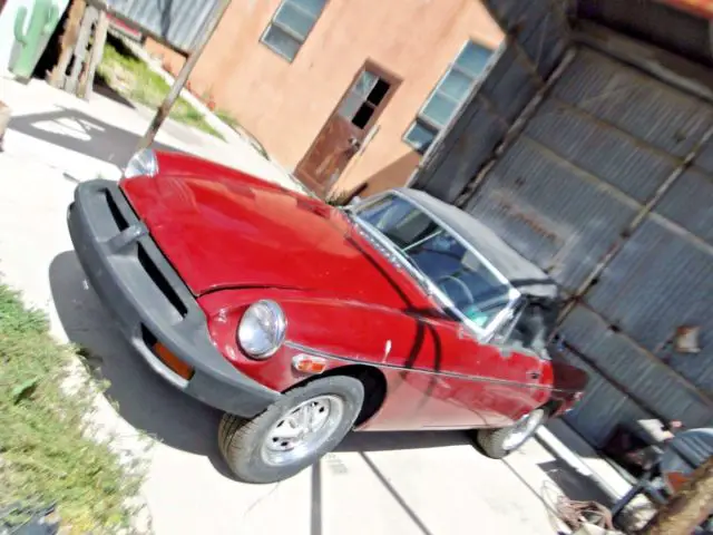 1977 mg mgb mk iv convertible 2-door